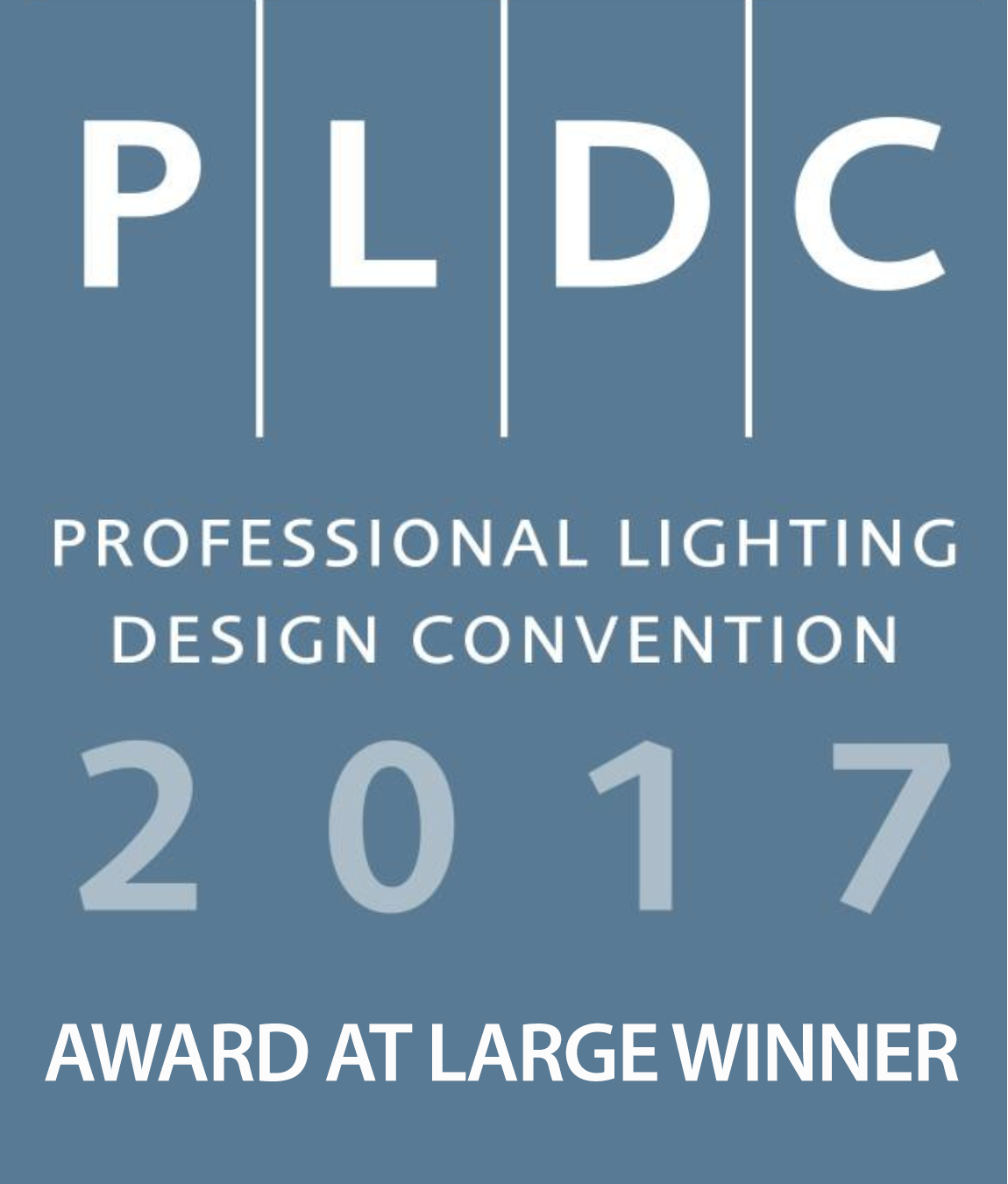 Professional lighting design convention award at large winner